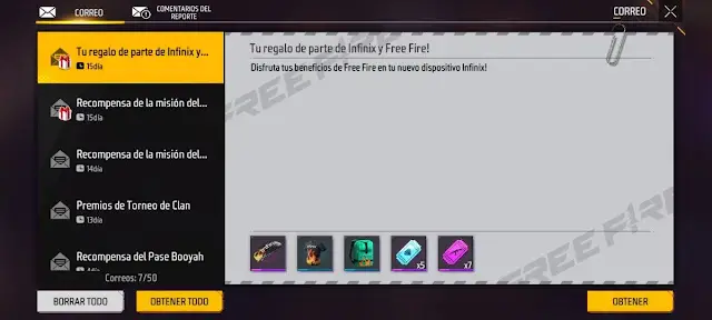 CODIGUIN FF 2023: código Free Fire x Infinix no Rewards; saiba